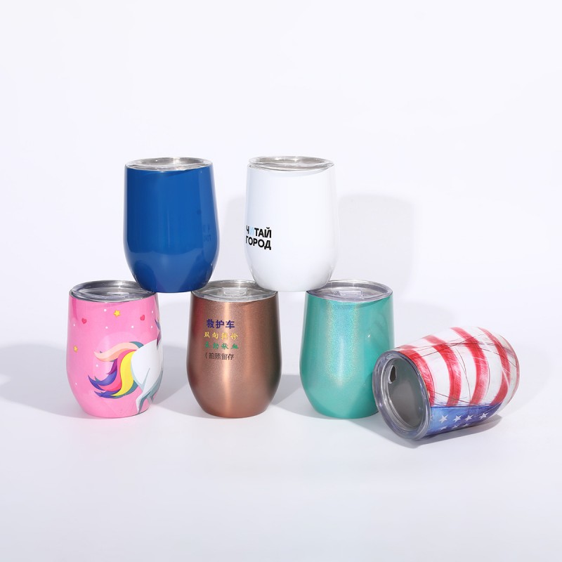 Tumbler Fíon Inslithe Priontála Lán-timfhilleadh 3D Saincheaptha