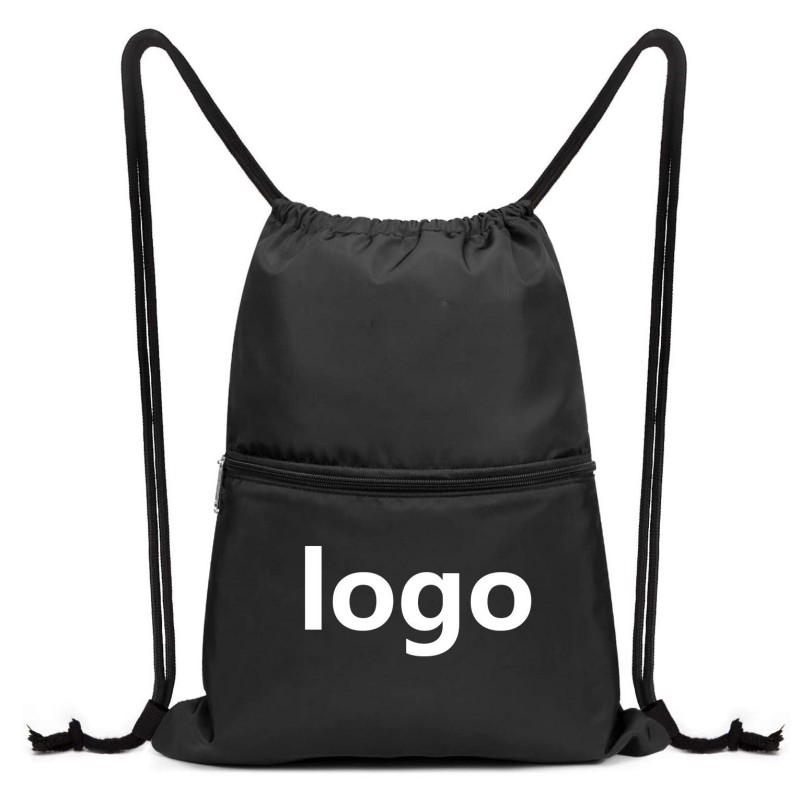 Lógó an Chustaim Mála mála Spóirt Drawstring Backpack