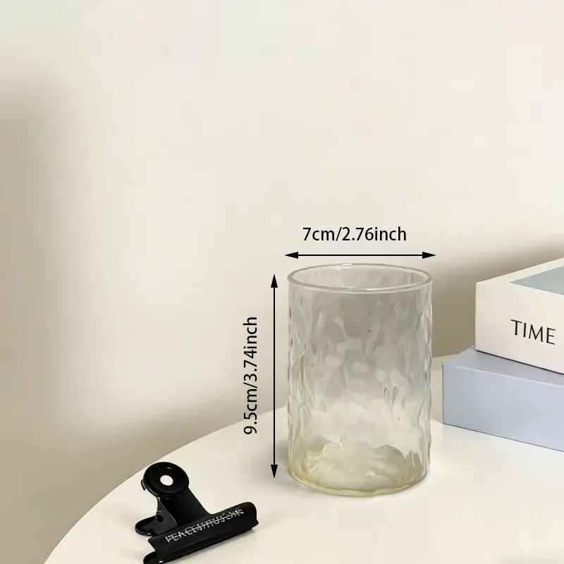 Tumblers Gloine Uigeachta Coirt Láimhe Hammered
