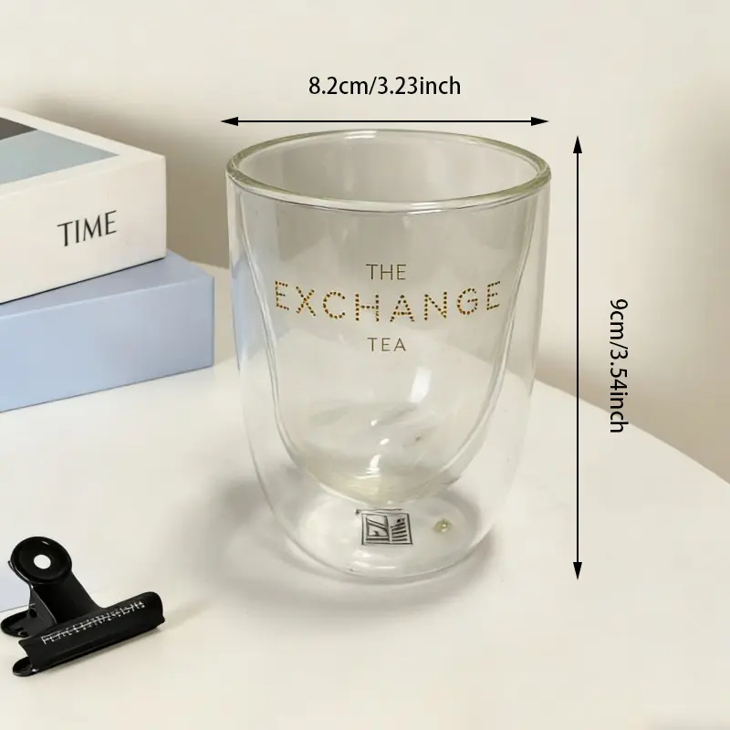 Tumblers Gloine Uibheacha le Cruth Dúbailte